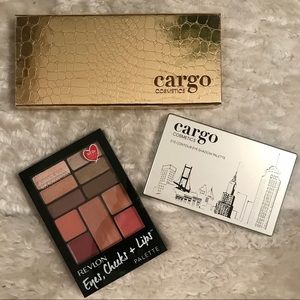 ❗️TRIO❗️set of makeup CARGO & REVLON